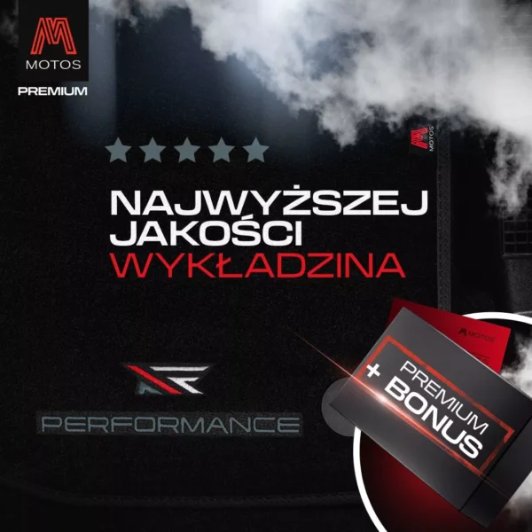 Dywaniki welurowe PERFORMANCE Premium do Mercedes-Benz GLE W166 2015-2019