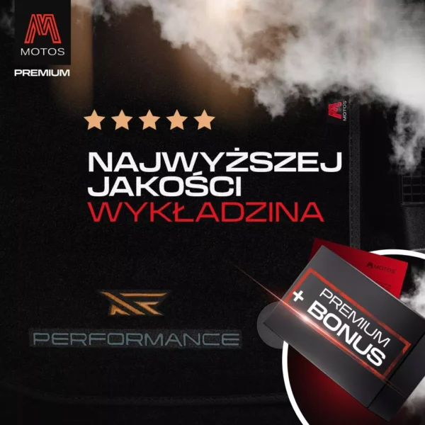 Dywaniki welurowe PERFORMANCE Premium do Mercedes-Benz CLS C218 2010-2018