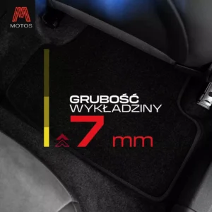 Dywaniki welurowe PERFORMANCE do Mercedes-Benz AMG GT C190 2014-2023 - obrazek 6