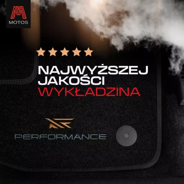 Dywaniki welurowe PERFORMANCE do Mercedes-Benz Klasa C W205 2014-2021